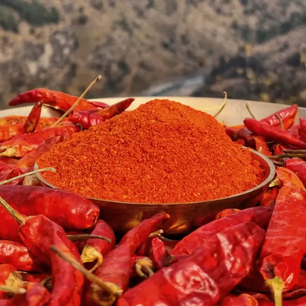 Tusker Berry Chilly Powder | Pure & Spicy Red Chilli Masala for Indian Cooking - Tusker Berry